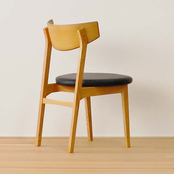 オーク材 後ろから