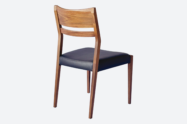 ウォールナット材 後ろから