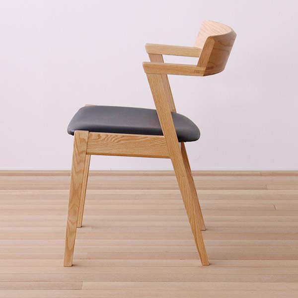 オーク材 横から