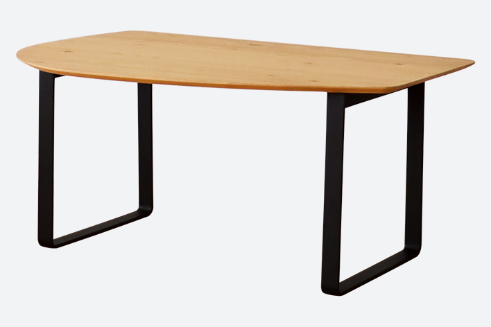 オーク材 斜めから