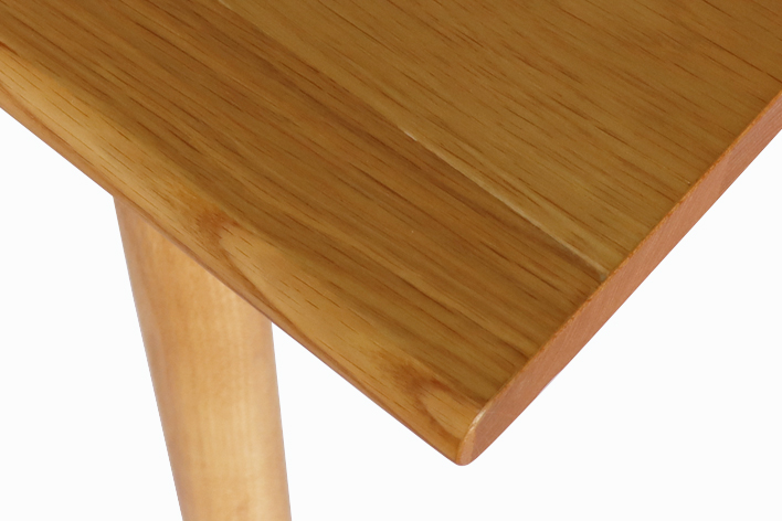 テーブル天板角