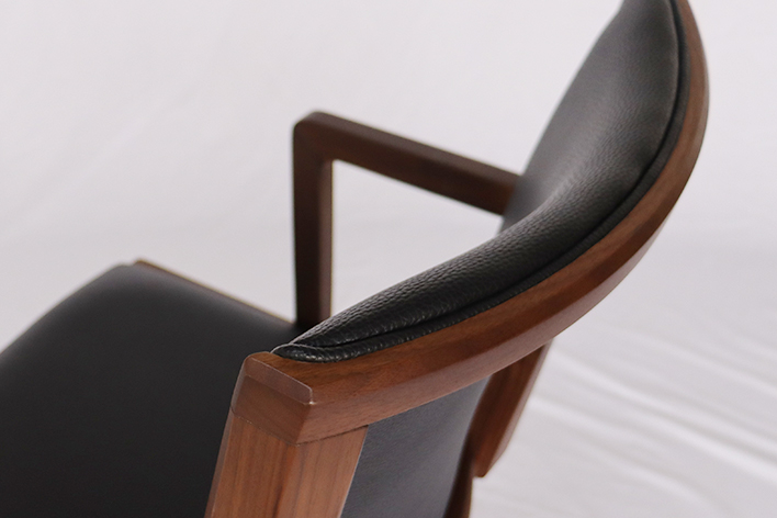 背もたれの形状