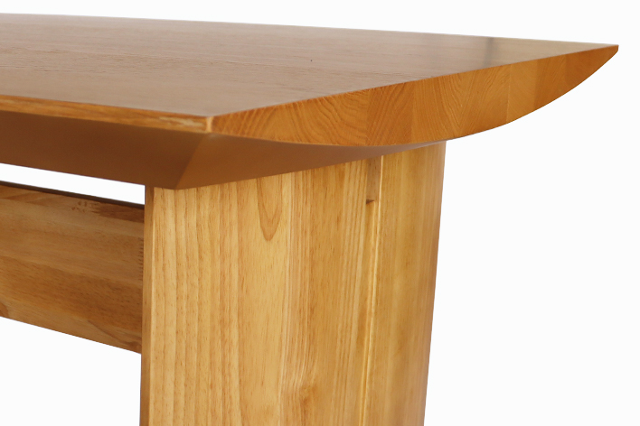 テーブル天板横の形状