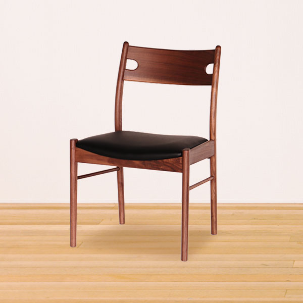 ウォールナット材 斜めから