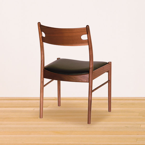 ウォールナット材 後ろから