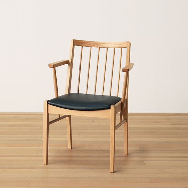 オーク材 斜めから