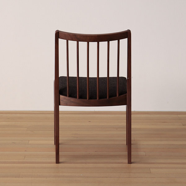 ウォールナット材 後ろから