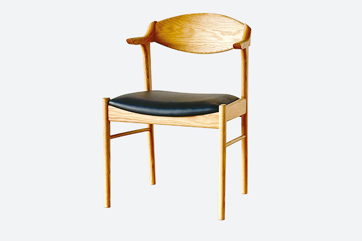 オーク材 正面から