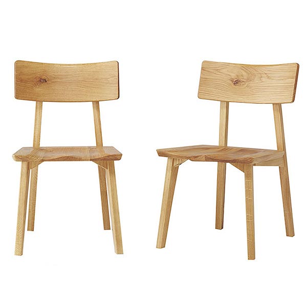 正面から、斜めから